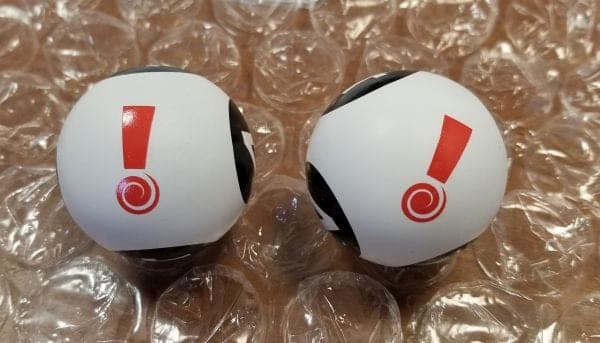Multi-color custom lottery balls