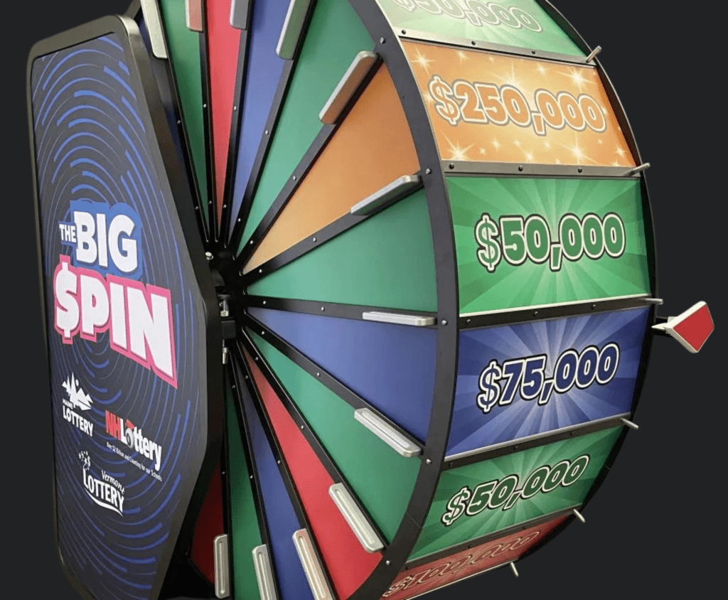 Custom prize wheel · studio build