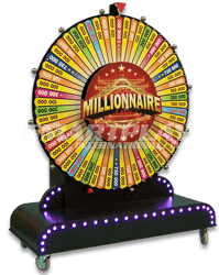 Lottery prize wheel · early build