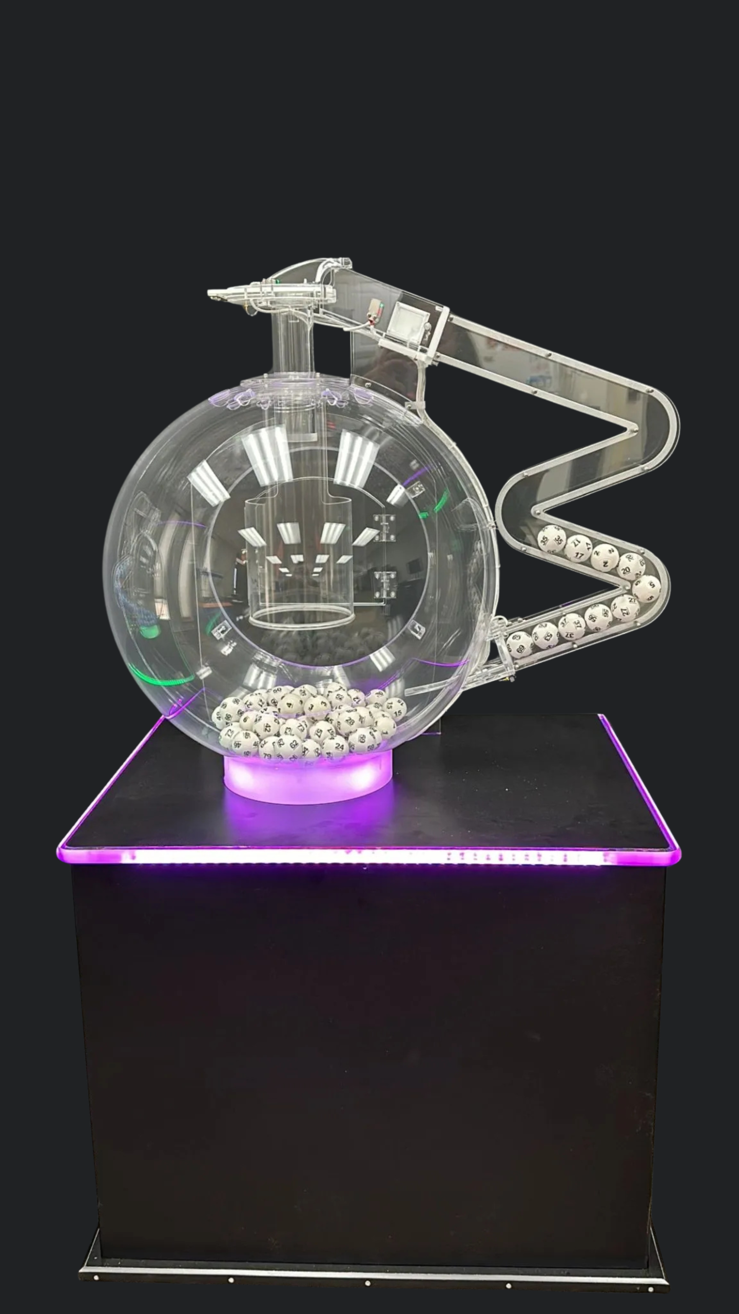Viper keno air-mix lottery machine