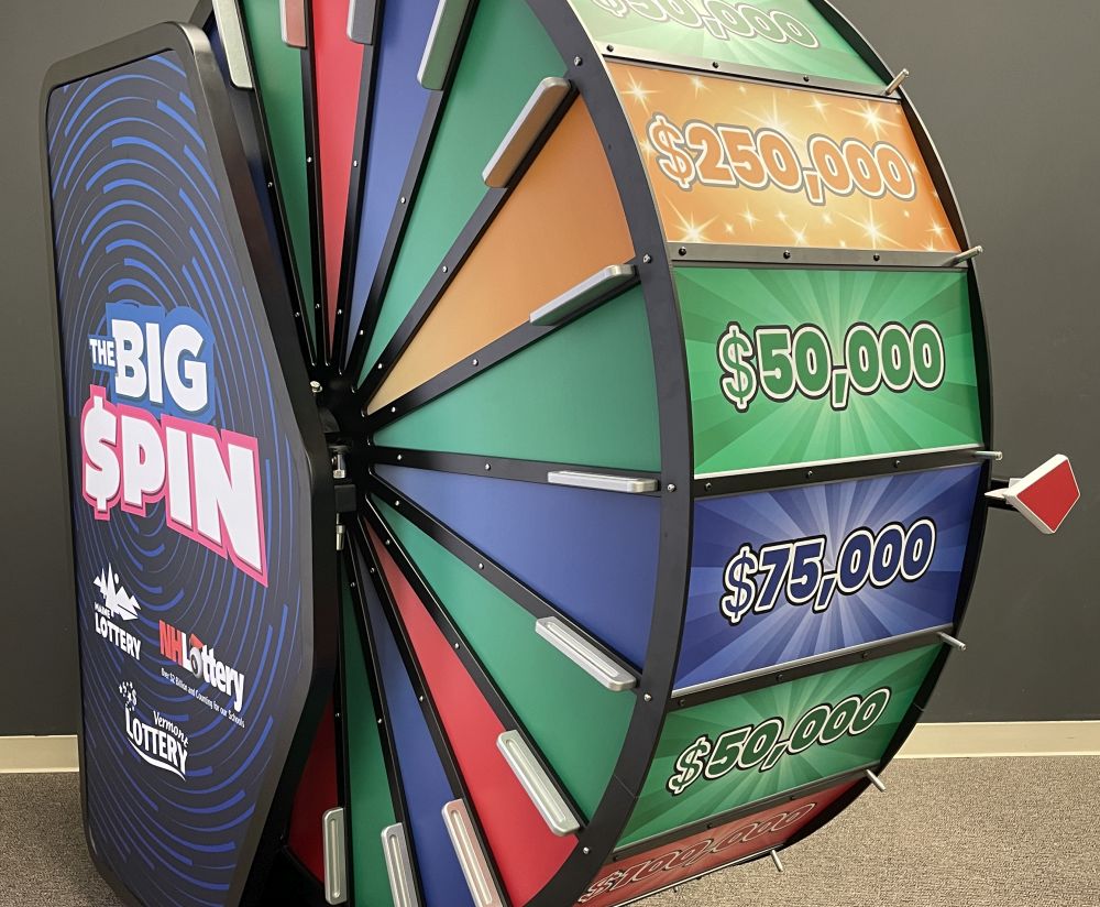 Smartplay Big Spin prize wheel for casino and broadcast use